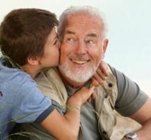 image of grandpa and grandson